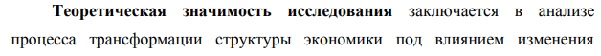 практическая значимость диссертации Экономическая теория